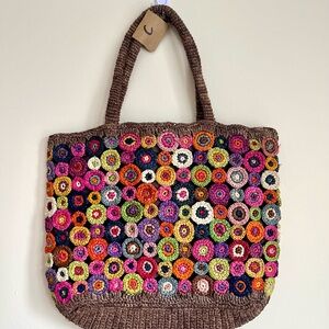 RAFFIA Crochet Tote Bag